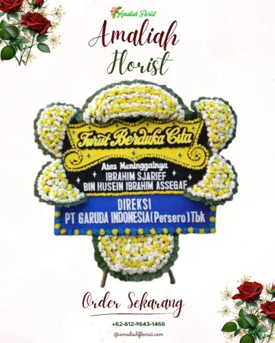 Papan Bunga Duka di Giyanti